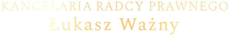 Kancelaria Radcy Prawnego Łukasz Ważny